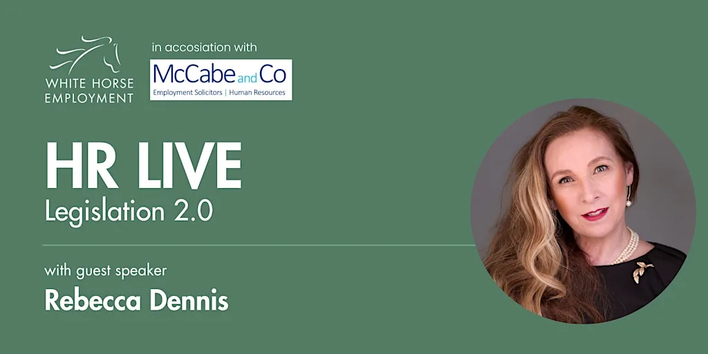 HR Live 2026 - Legislation 2.0 with Rebecca Dennis at Cleeve House - Weddings, Retreats, Parties, and Event Venue Hire