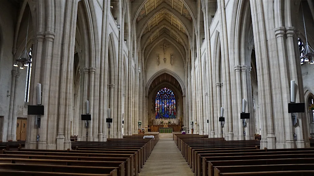 Visit to St George's Cathedral, London at St George's Cathedral, Southwark