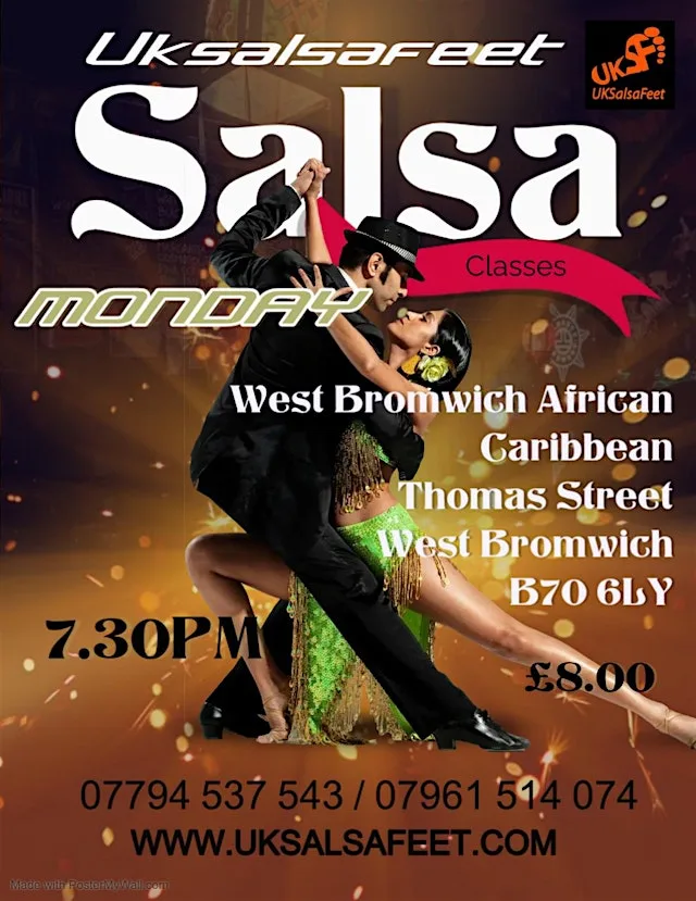 West Bromwich Salsa Classes at West Bromwich African Caribbean Resource Centre