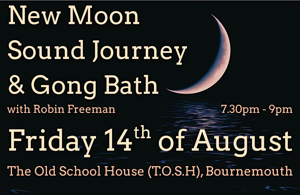 New Moon Candlelight Sound Journey & Gong Bath - Bournemouth at The Old School House Boscombe