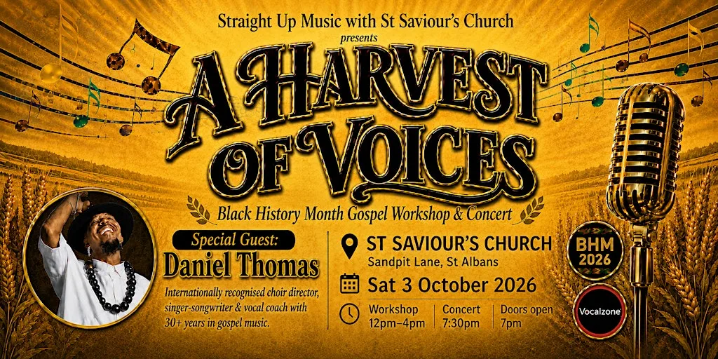 A Harvest of Voices - Black History Month Gospel Workshop & Concert