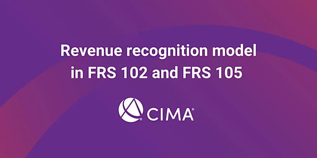 Revenue recognition model in FRS 102 and FRS 105 at Woburn House Conference Centre
