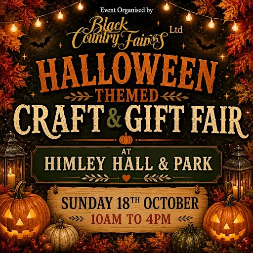 Halloween Themed Craft & Gift Fair plus All New Pumpkin Experience at Himley Hall and Park