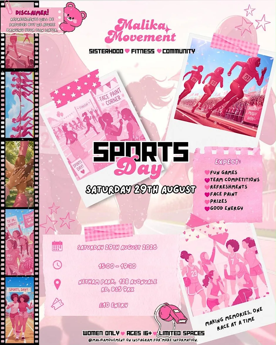 Malika Movement Sports day at Netham Park