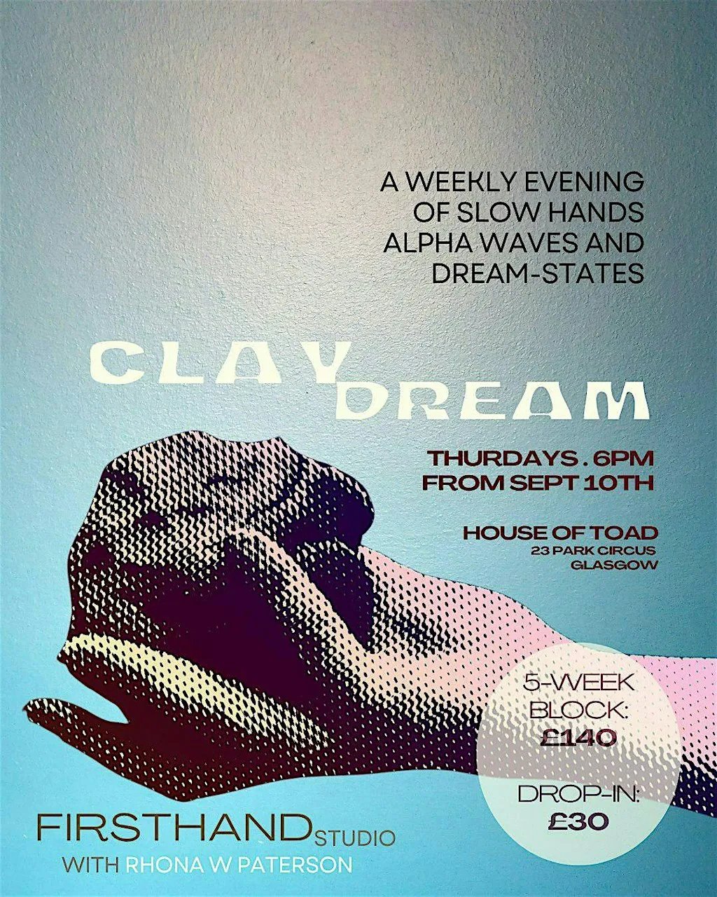c l a y d r e a m at House of Toad CIC - Coworking