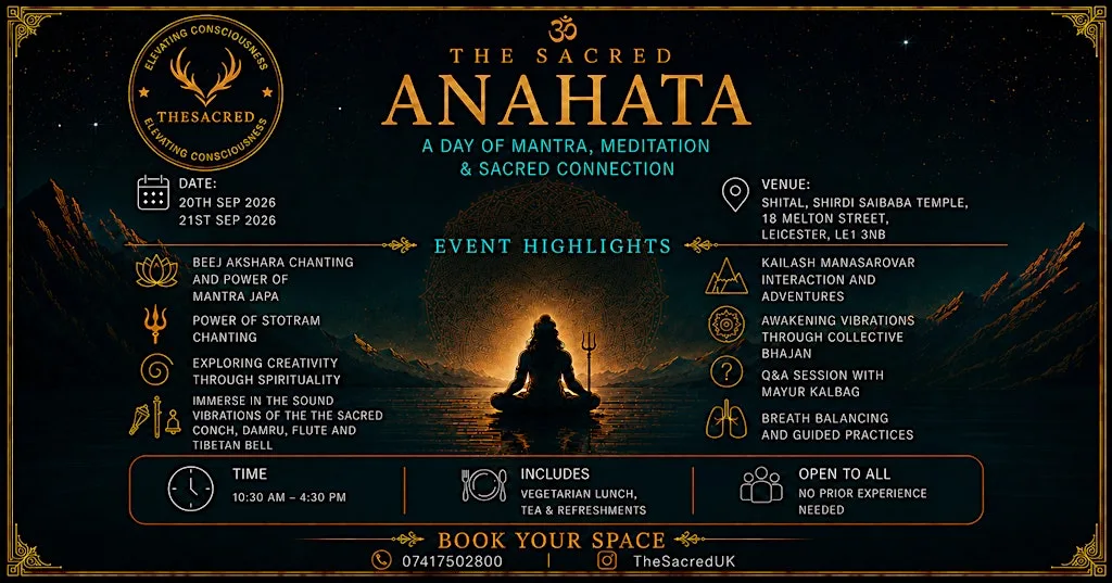 TheSacred Anahata - A Day of Mantra, Meditation & Sacred Connection