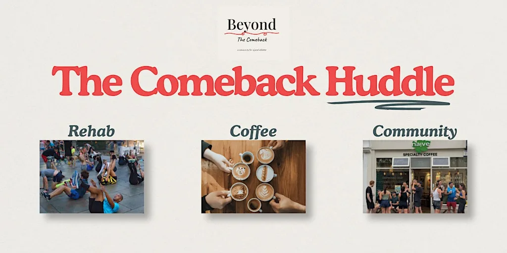The Comeback Huddle - a Beyond The Comeback Community Event at FIT3SIXTY Worcester