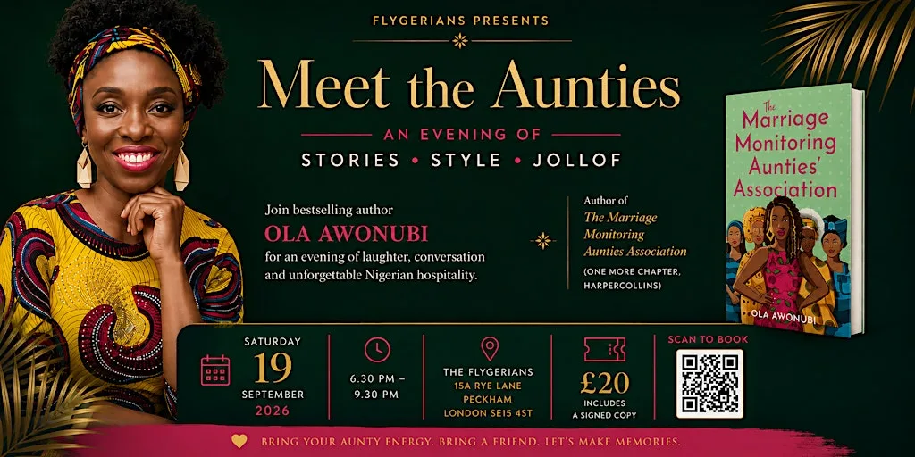 FLYGERIANS PRESENTS Ola Awonubi & Meet the Aunties