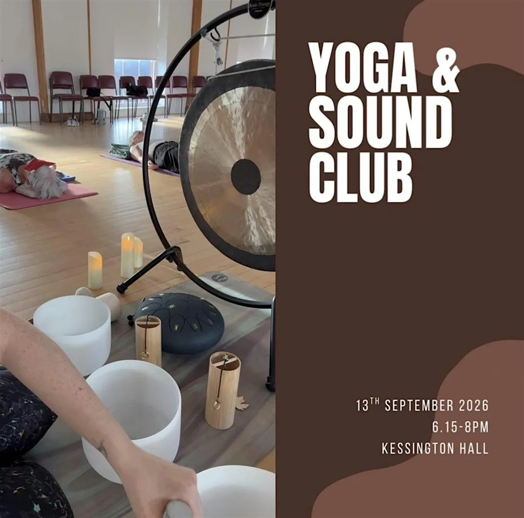 Yoga & Sound Club: Women's Yoga & Sound Healing at Kessington Hall