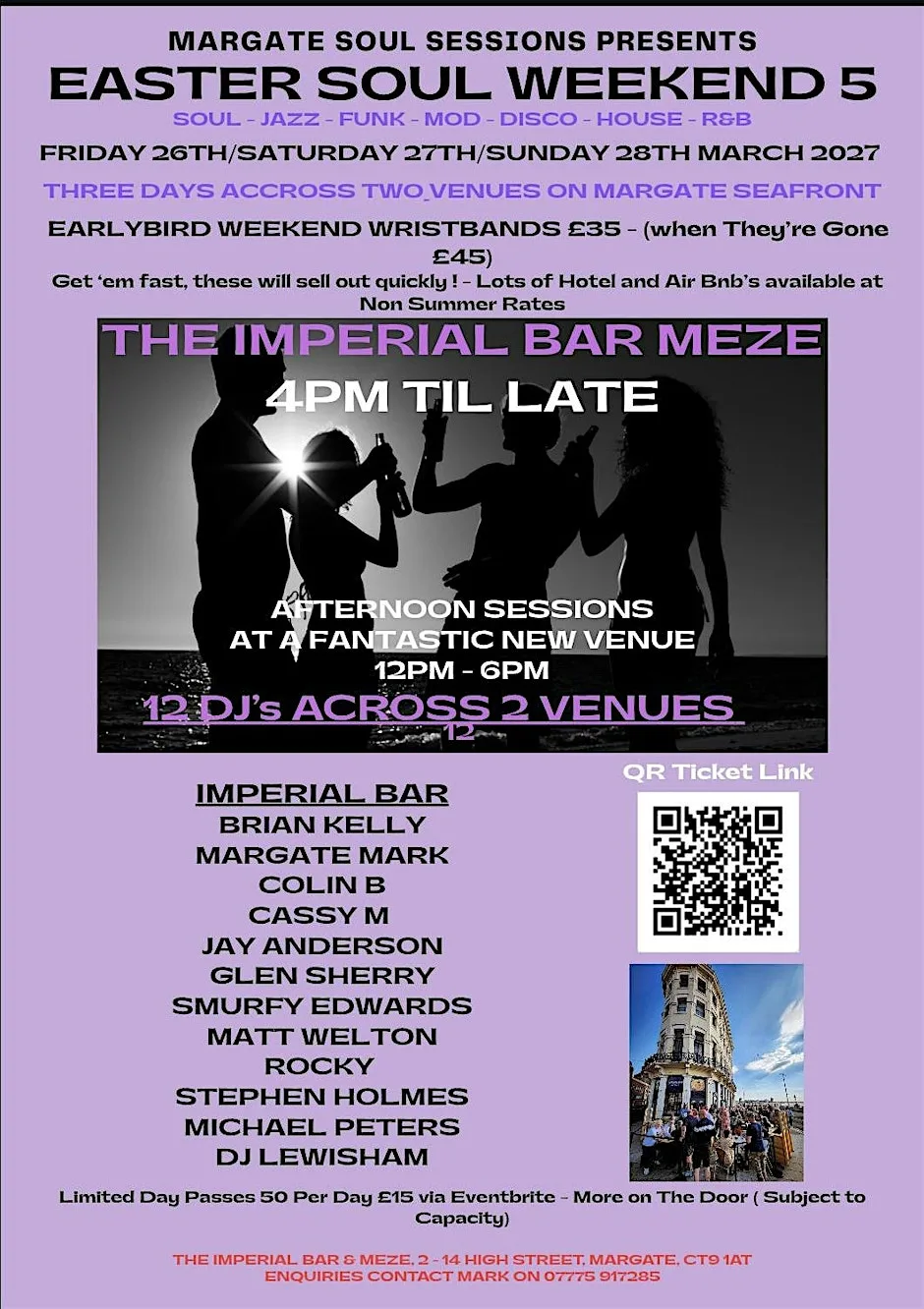 EASTER SOUL WEEKEND 5 at Imperial Bar Meze