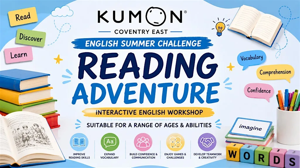 Kumon Coventry East English Summer Challenge 2026