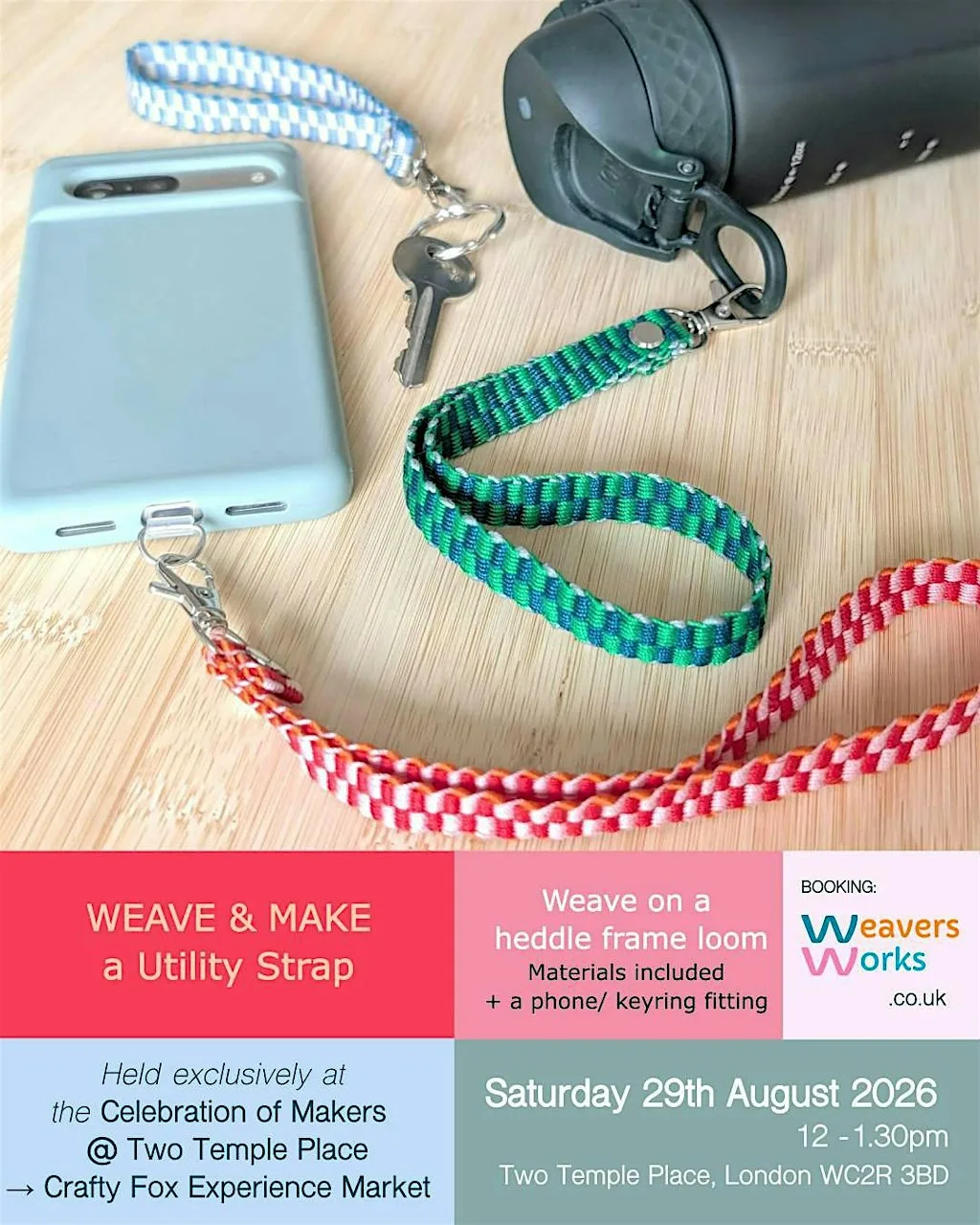 Weave & Make a Utility Strap at Two Temple Place