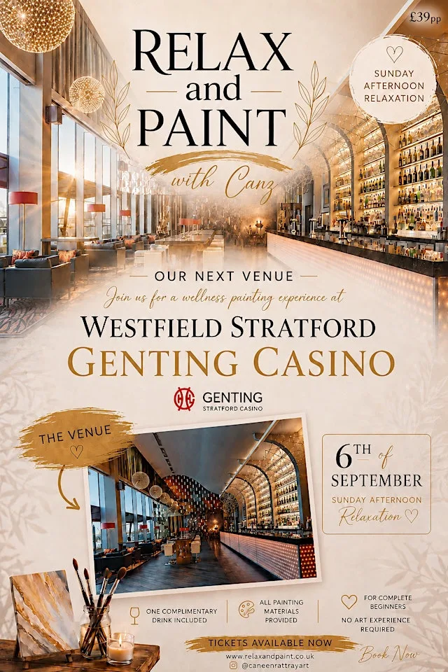 Relax & Paint with Canz - London