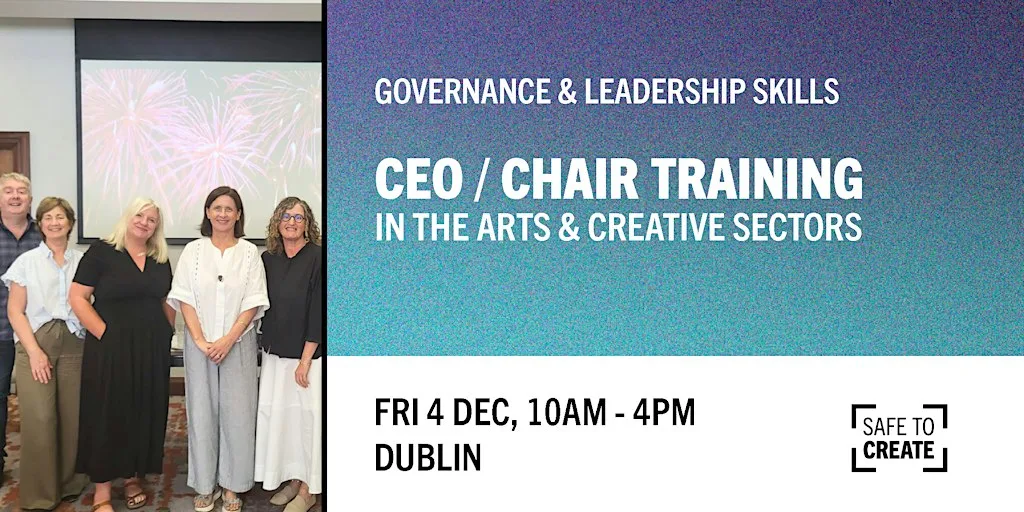 CEO/Chair Training – Strengthening Governance & Management