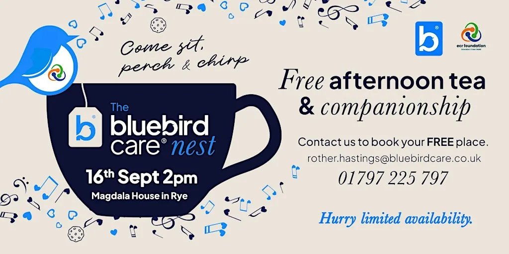 Bluebird Care Nest – Free Afternoon Tea & Companionship