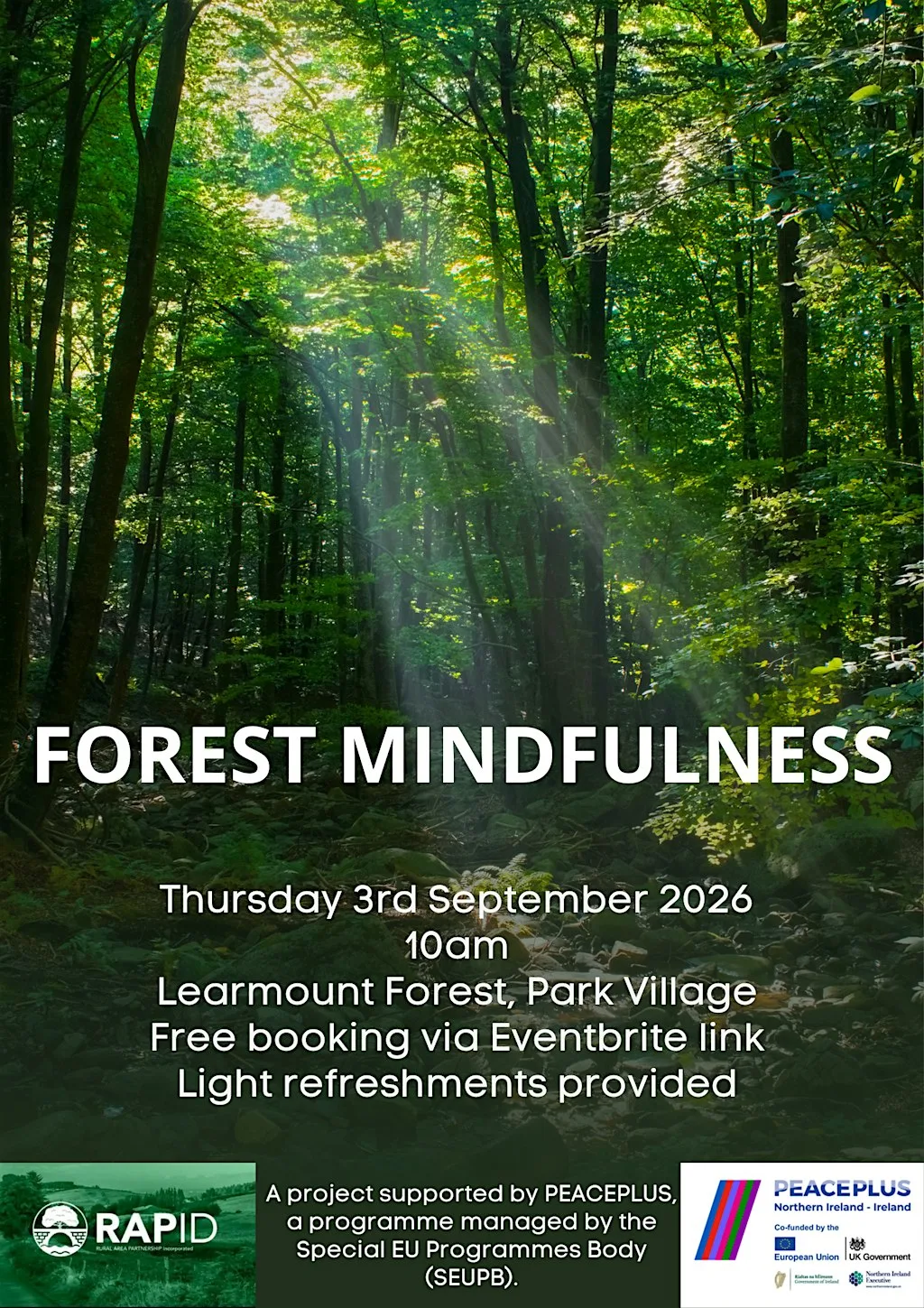 Forest Mindfulness at Learmount Forest Park