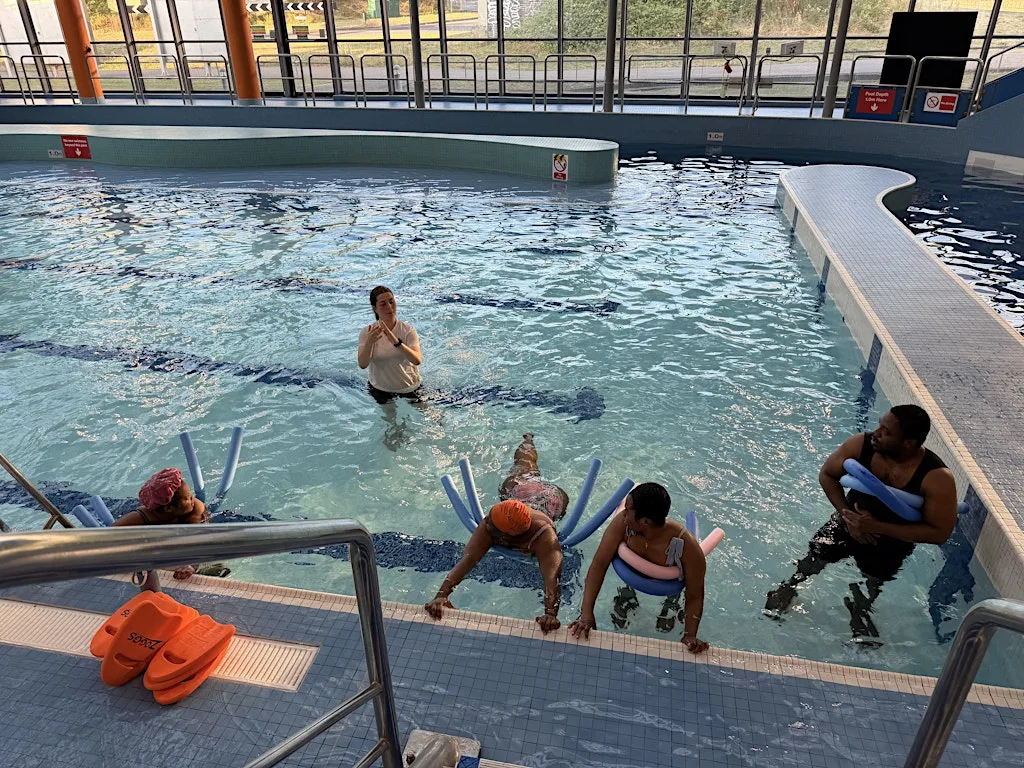 Beginners Swim Lesson Hangout at Ponds Forge International Sports Centre