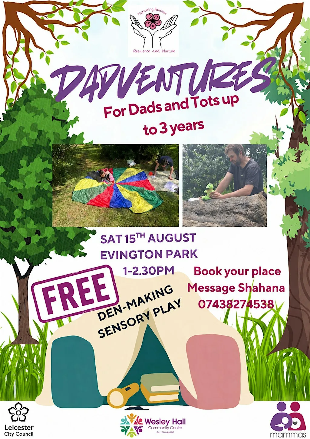Dadventures at Evington Park