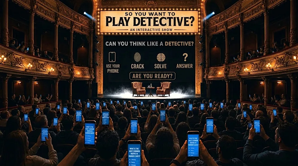 So You Want to Play Detective: Guildford at Yvonne Arnaud Theatre