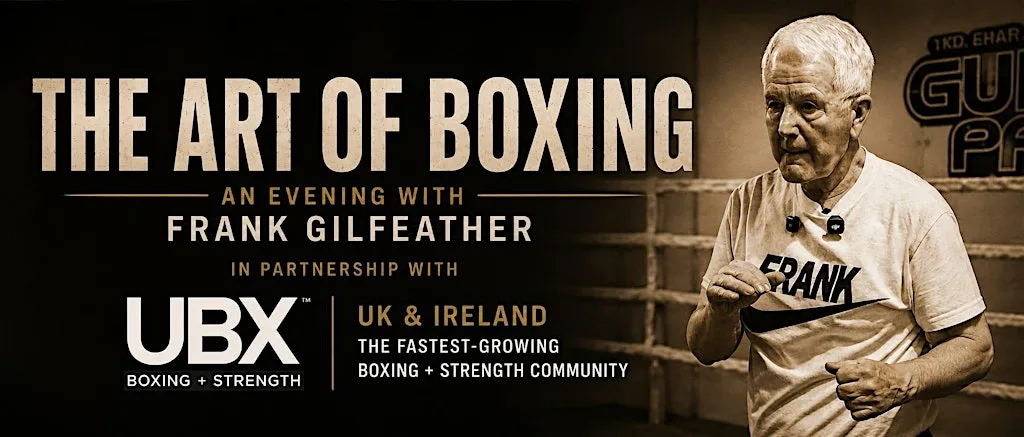 An Evening with Frank Gilfeather: THE ART OF BOXING at BOXPARK Wembley