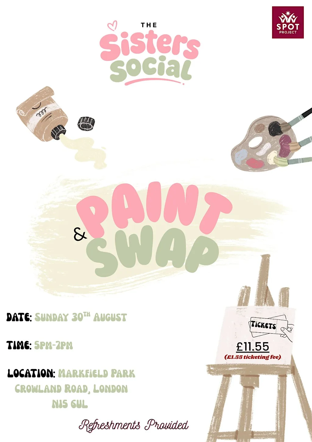 The Sisters Social: Paint and Swap