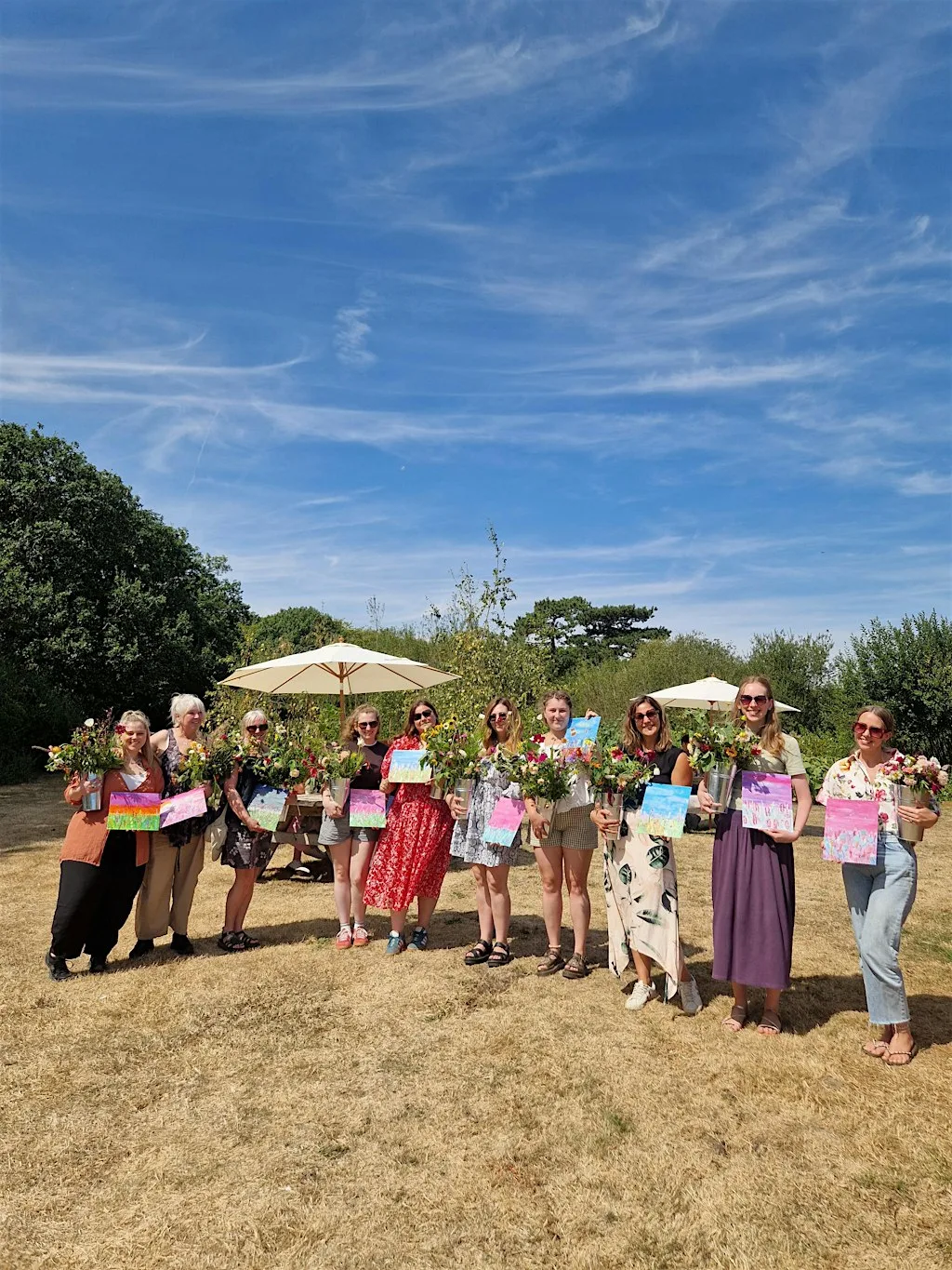 Flower Farm Picnic & Paint
