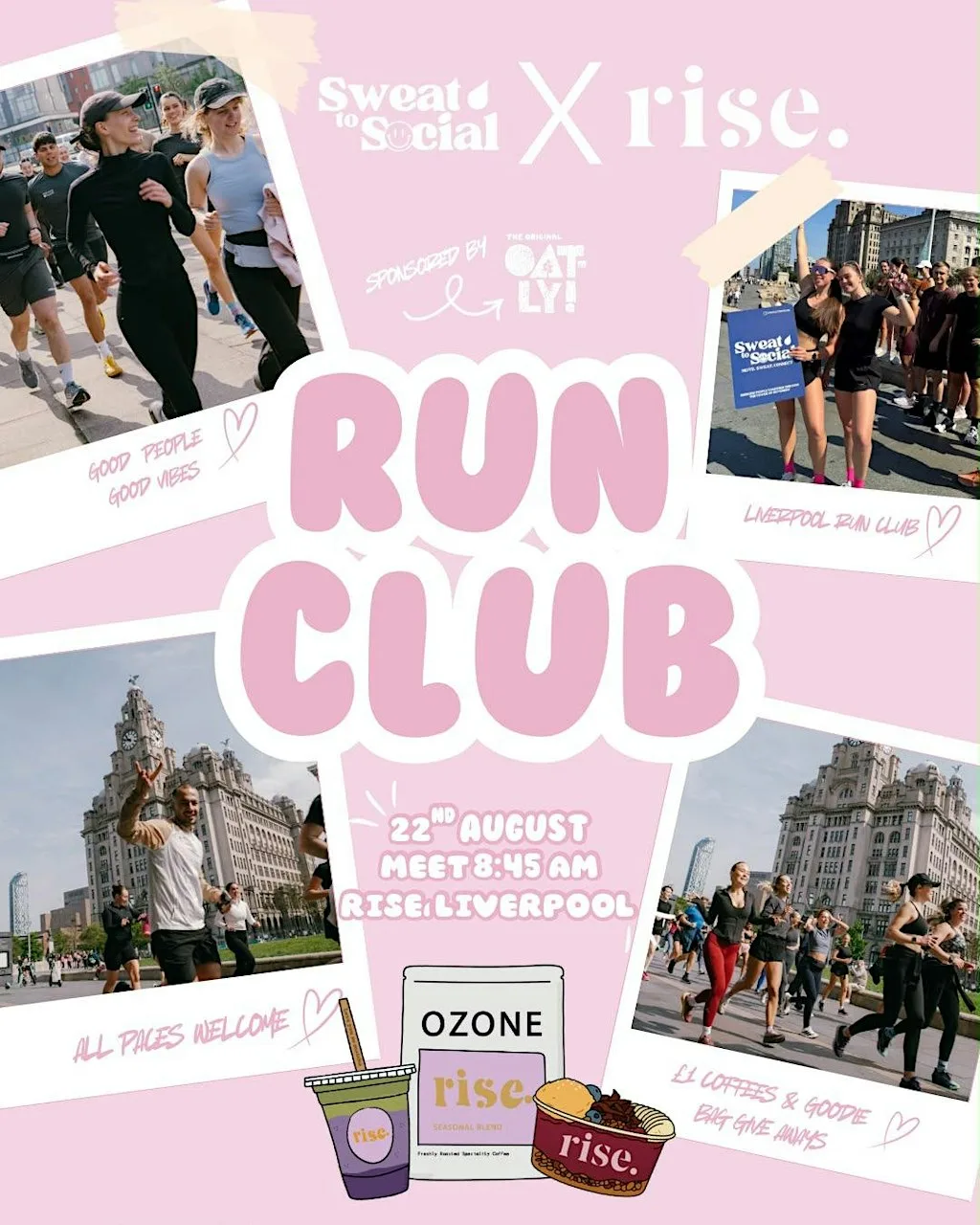 Rise Run Club x Sweat to Social at Rise.