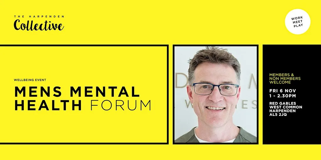 THC Mens Mental Health Forum at The Harpenden Collective