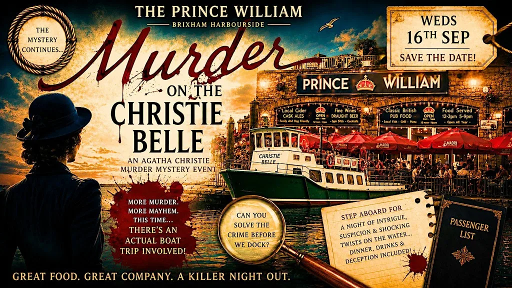 Murder on The Christie Belle at The Prince William