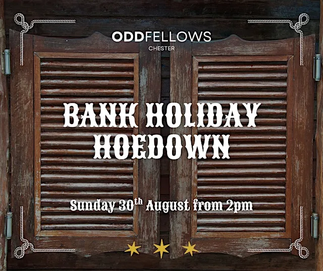 Bank Holiday Hoedown at 20 Lower Bridge St