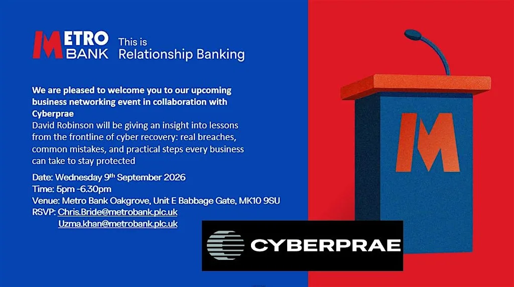 Metro Bank and Cyberprae: Working Together to Strengthen Cybersecurity
