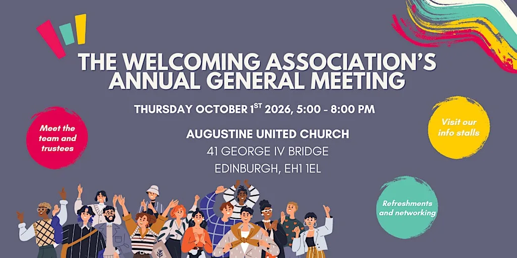 The Welcoming Association's Annual General Meeting 2026 at Augustine United Church