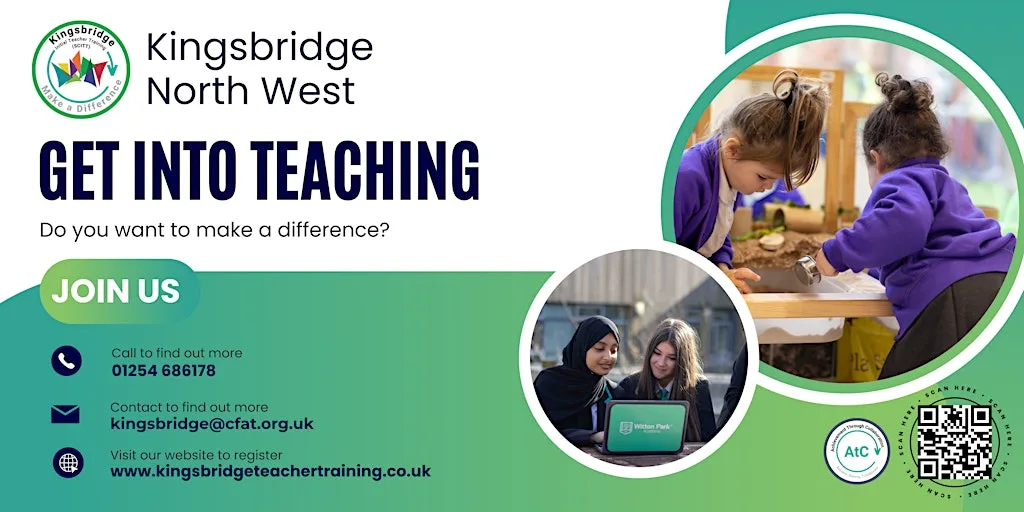 Get into Teaching - Information Event at Kingsbridge Teacher Training