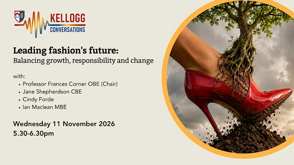 Leading fashion’s future: Balancing growth, responsibility and change