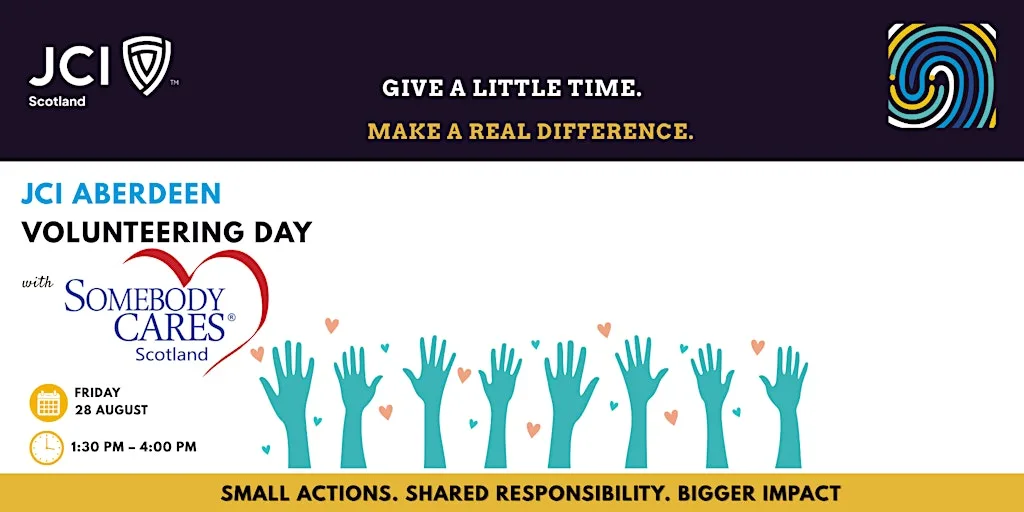 JCI Aberdeen Volunteering Day with Somebody Cares Scotland