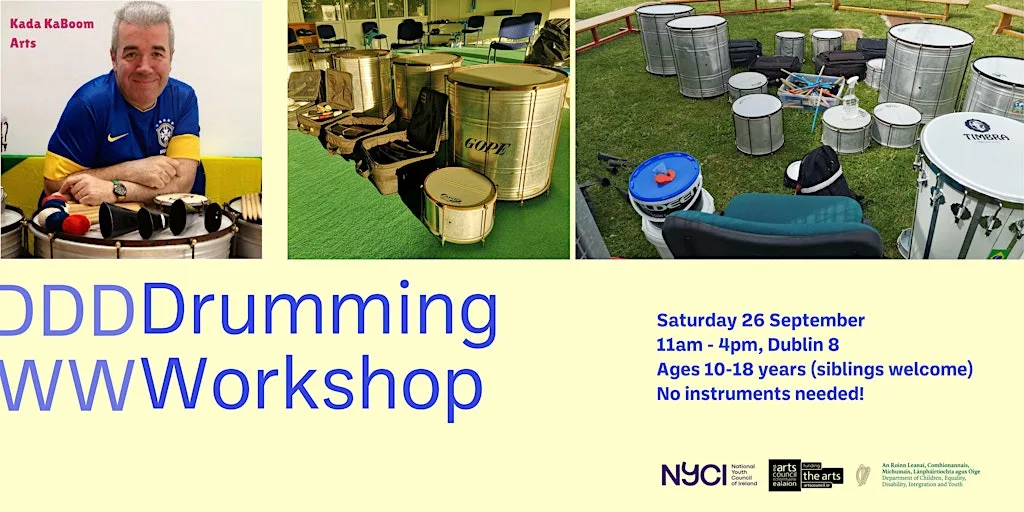Group Drumming Workshop (Ages 10–18)