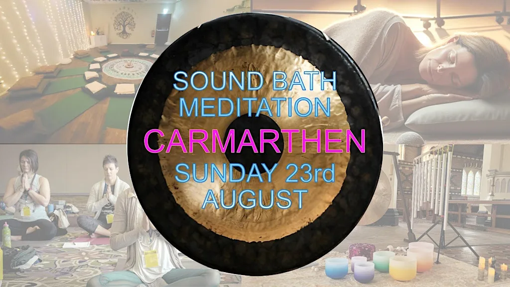 Carmarthen Sound Bath / Gong Bath at Better Health & Wellbeing Hub