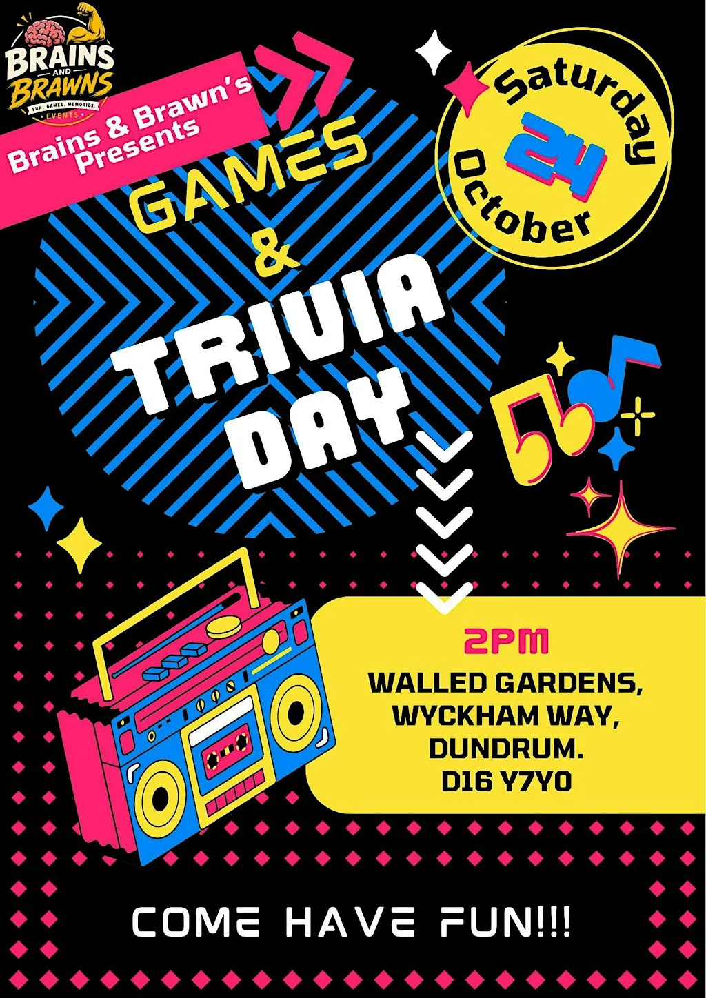 Games & Trivia Day at Walled Garden
