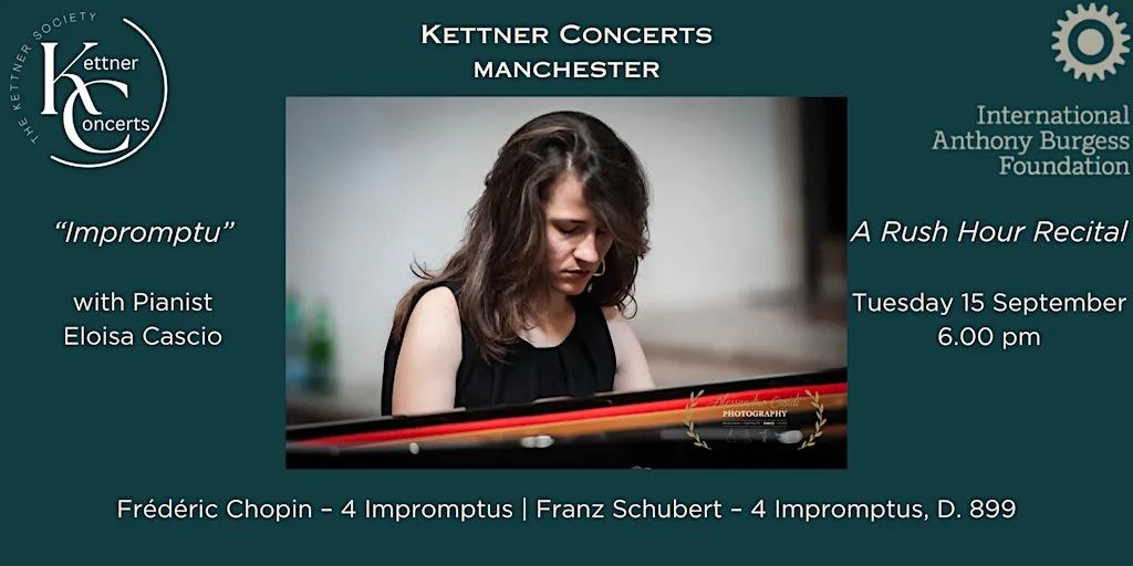 “Impromptu” | Eloisa Cascio | Rush Hour Recital at International Anthony Burgess Foundation