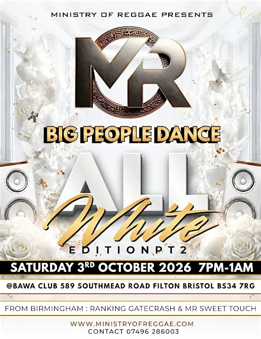 The Big People Dance All White Edition Pt2 at BAWA Healthcare & Leisure