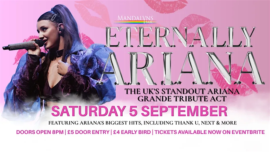 Ariana Grande Tribute Night at Mandalyns Bath at Mandalyns Bath