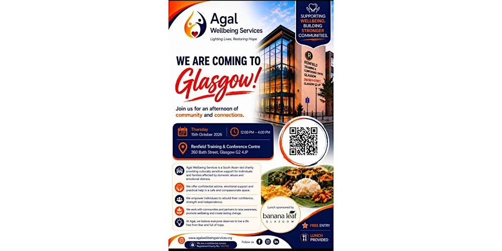 Agal Wellbeing Services at The Renfield Training and Conference Centre Glasgow