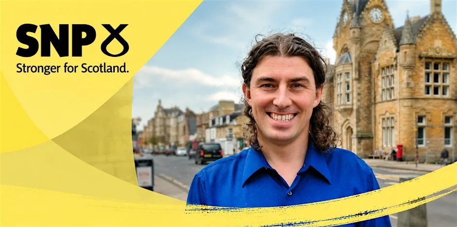 Silas McGilvray SNP's Adoption Night at Jessfield Bowling Club
