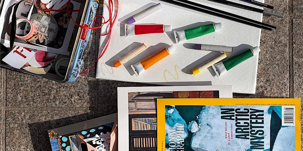 Cut & Coffee: A Relaxed Mixed Media Collage Workshop