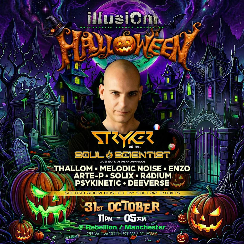 ILLUSIOM x SOLTRIP HALLOWEEN | STRYKER & SOUL SCIENTIST | 31 OCT