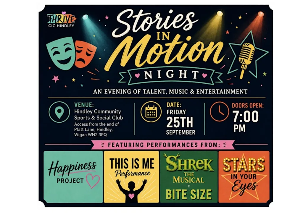 Stories in Motion - by Thrive CIC