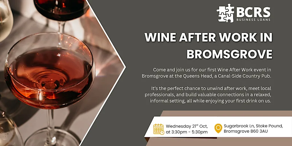 Wine After Work in Bromsgrove with BCRS
