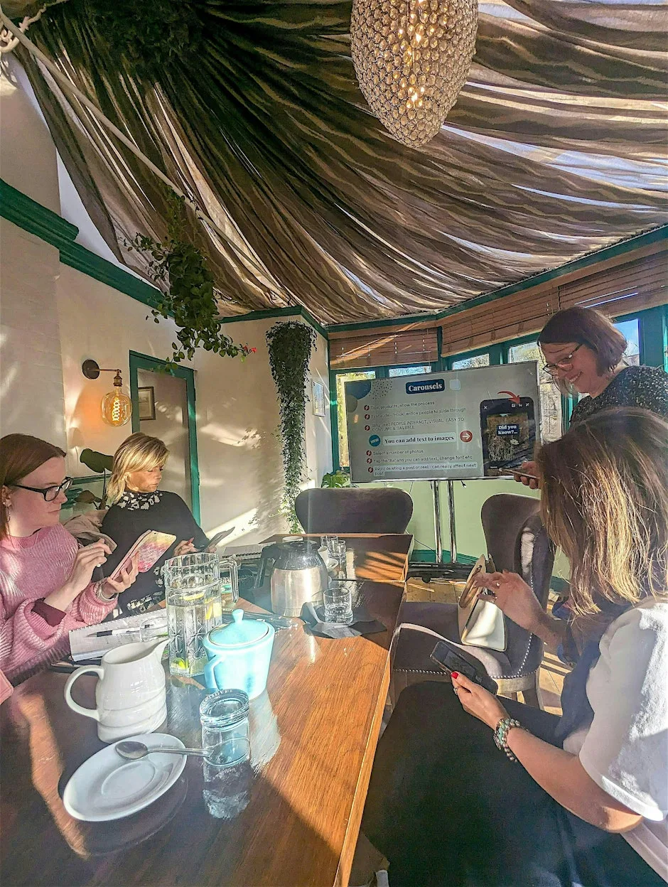 Instagram for Business Workshop at The Crown Inn at Burnham Beeches