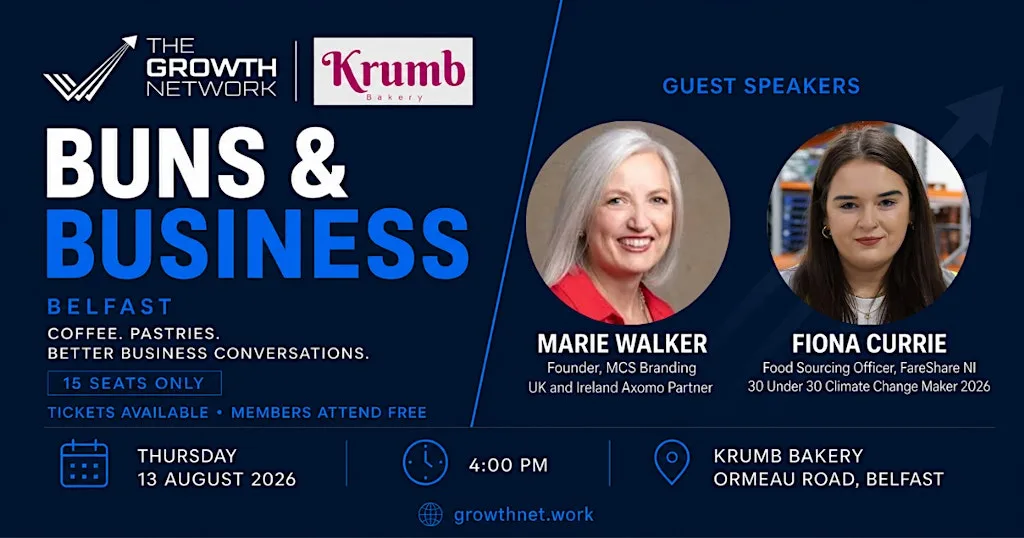 Buns & Business Belfast with Marie Walker and Fiona Currie