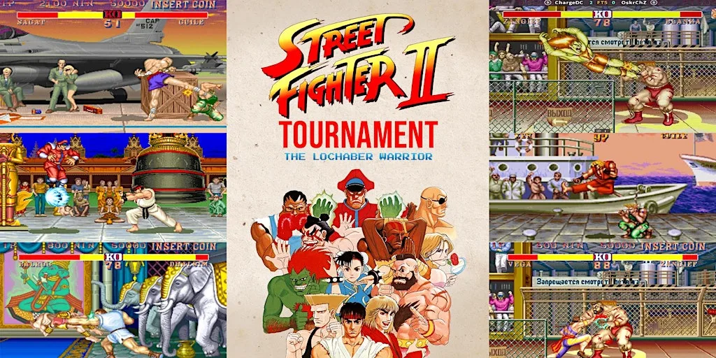 Highland Cinema Street Fighter II Tournament